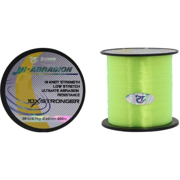 Linha Pioneer Monofilamento Abrasion 0.25mm 4.1kgs 600m Yellow