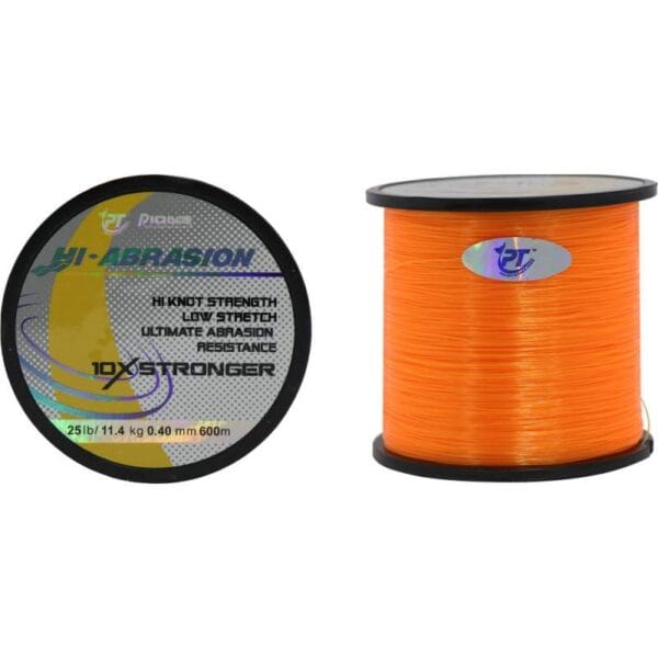 Linha Pioneer Monofilamento Abrasion 0.40mm 11.4kgs 600m Orange