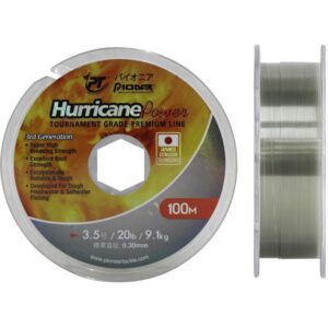 Linha Pioneer Monofilamento Hurricane 0.30mm 9.1kgs 100m