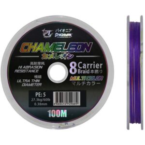 Linha Pioneer Multifilamento Chameleon 0.38mm 27.3kgs 100m