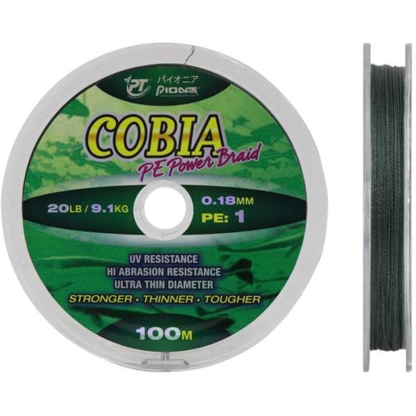 Linha Pioneer Multifilamento Cobia 0.18mm 9.1kgs 100m