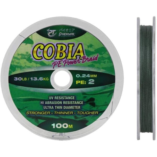 Linha Pioneer Multifilamento Cobia 0.24mm 13.6kgs 100m