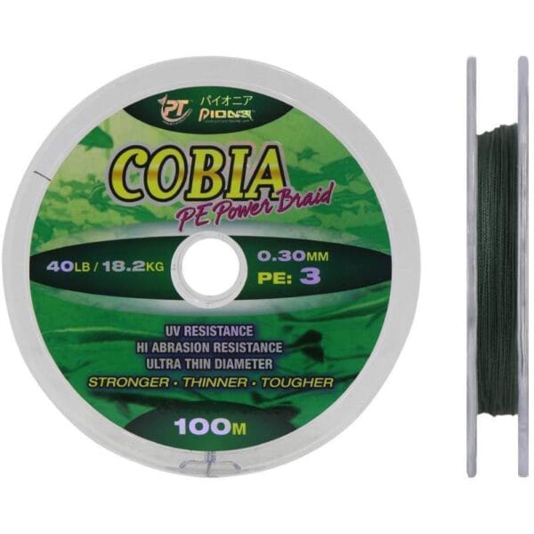 Linha Pioneer Multifilamento Cobia 0.30mm 18.2kgs 100m