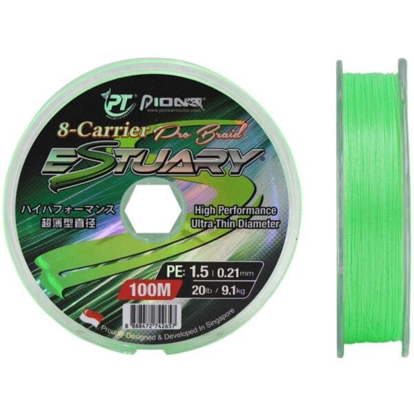 Linha Pioneer Multifilamento Estuary 0.21mm 9.1kgs 100m