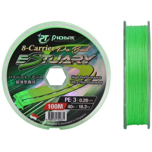 Linha Pioneer Multifilamento Estuary 0.28mm 18.2kgs 100m