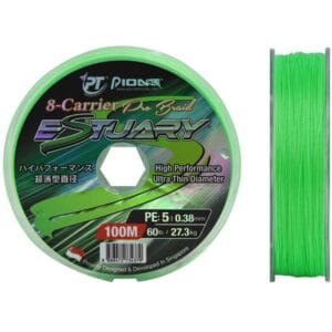 Linha Pioneer Multifilamento Estuary 0.38mm 27.3kgs 100m