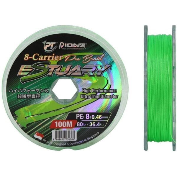 Linha Pioneer Multifilamento Estuary 0.46mm 36.4kgs 100m