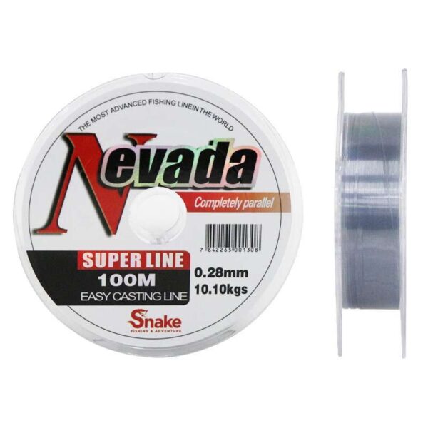 Linha Snake Monofilamento Nevada 0.28mm 10.1kgs 100m