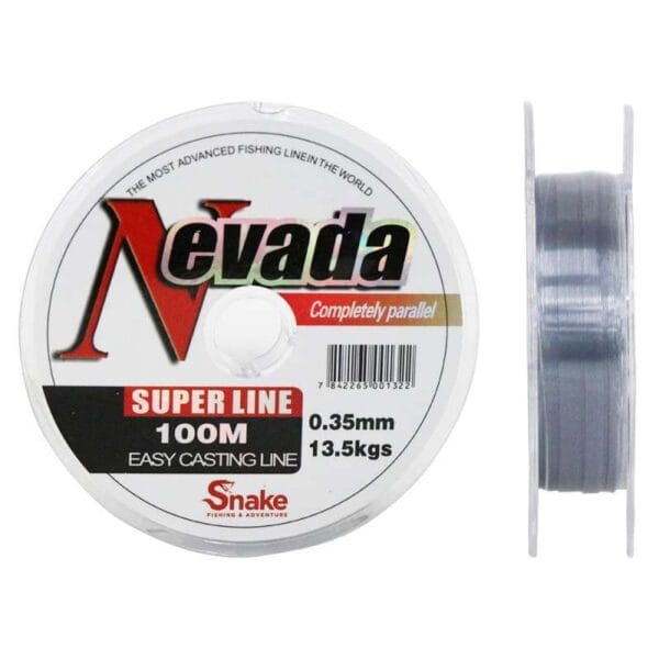 Linha Snake Monofilamento Nevada 0.35mm 13.5kgs 100m