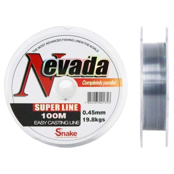 Linha Snake Monofilamento Nevada 0.45mm 19.8kgs 100m