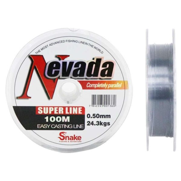 Linha Snake Monofilamento Nevada 0.50mm 24.3kgs 100m