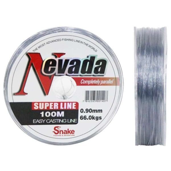 Linha Snake Monofilamento Nevada 0.90mm 66kgs 100m