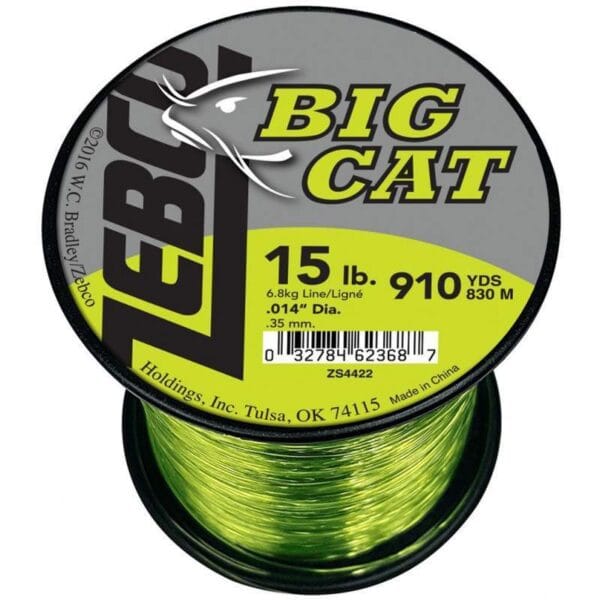 Linha Zebco Big Cat 830m 910yds 15lb