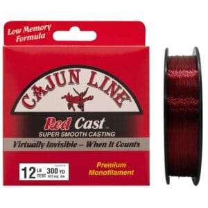 Linha Zebco Cajun Line Red Cast CLCASF12B 274m 300yd 12lb