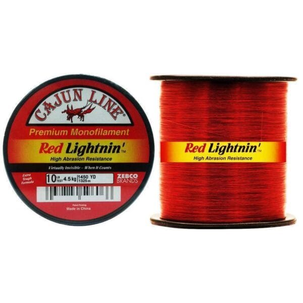 Linha Zebco Cajun Line Red Lightnin CL10QB 1325m 1450yd 10lb