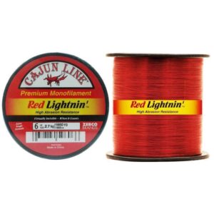 Linha Zebco Cajun Line Red Lightnin CL6QB 1691m 1850yd 6lb