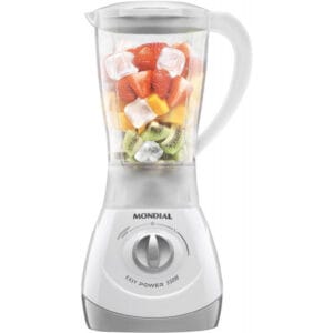 Liquidificador Mondial Easy Power L-550W de 2 Velocidades (220V/50-60Hz) - Branco