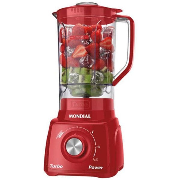 Liquidificador Mondial L-95-FR 220V - Vermelho