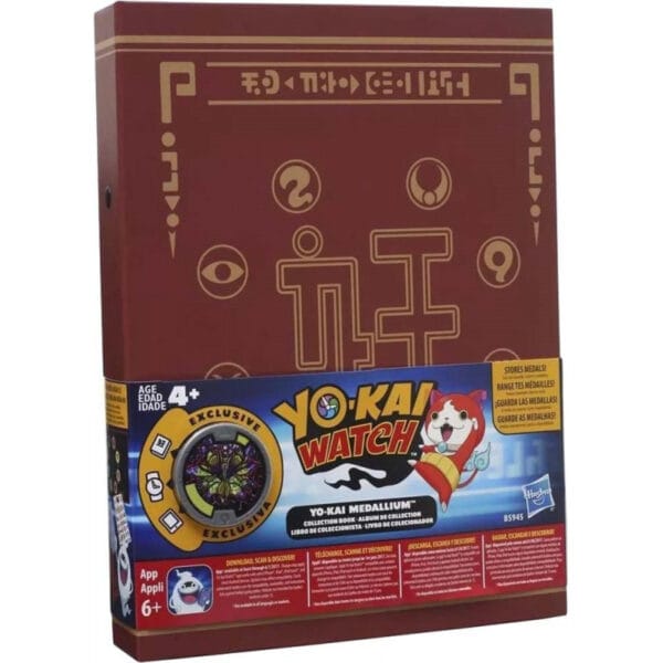 Livro De Coleção Hasbro Do Yo-kai Watch Original - B5945