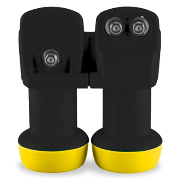 LNB Alphasat ALN120 Carona 1x2 Preto / Amarelo