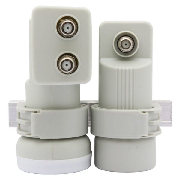 LNB Alphasat ALN601 Ultracarona com Suporte 2+1