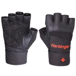 Luvas de Treino Harbinger Pro Wristwrap 114030 - Preto