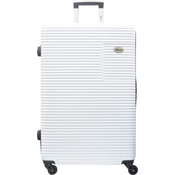 Mala de Viagem Ika ML2130 - Lux Expansiva com cadeado TSA - Grande/Branco