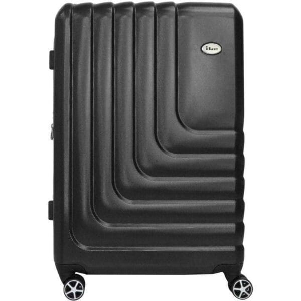 Mala de Viagem Ika ML3831 - Lux Expansiva com Cadeado TSA - Grande/Preto