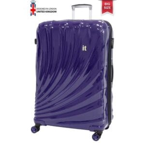 Mala de Viagem IT Luggage Bolero - Expansiva com cadeado TSA - Grande/Azul