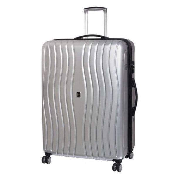 Mala de Viagem IT Luggage Doppler - Lux Expansiva com cadeado TSA - Grande/Prata