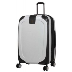 Mala de Viagem IT Luggage Vulcan - Lux Expansiva com cadeado TSA - Grande/Branco