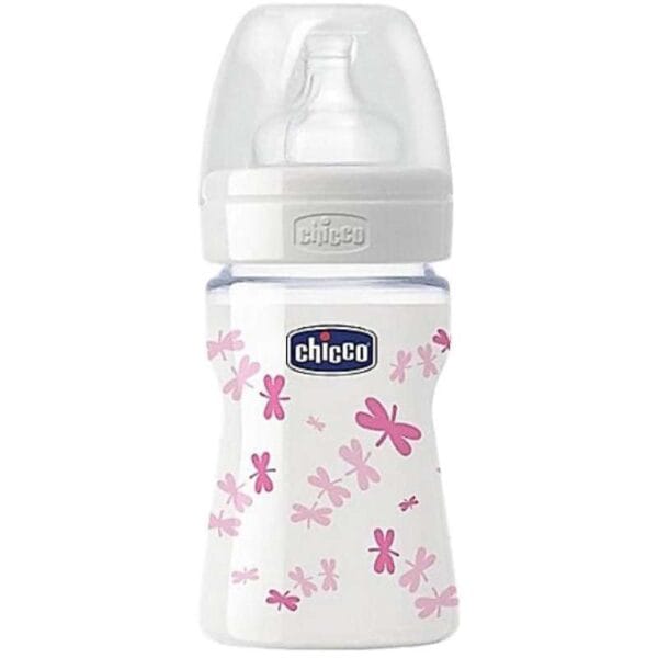 Mamadeira Chicco Benessere Vetro Well-Being Glass 20711 150mL (Silicone)