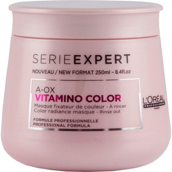 Máscara para Cabelo L'Oréal Serie Exprert A-OX Vitamino Color - 250mL