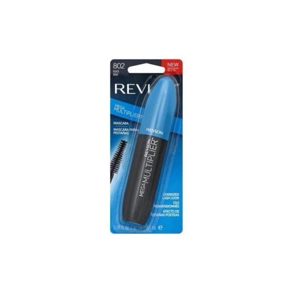 Máscara Revlon Mega Multiplier Black Noir 802