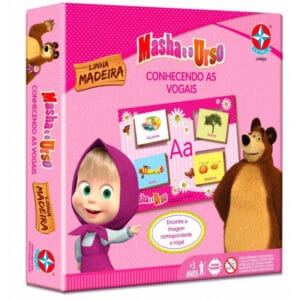 Masha e o Urso Conhecendo as Vogais Estrela - 59573