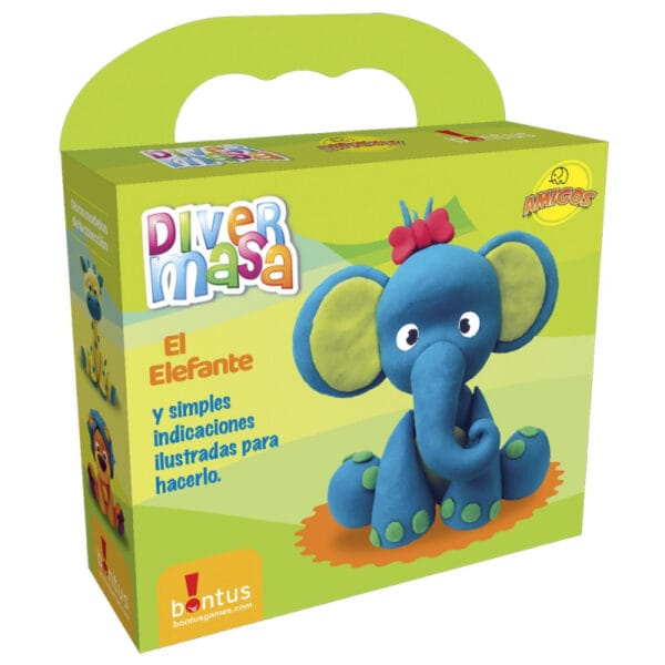 Massa de Modelagem Bontus Divermasa O Elefante 461