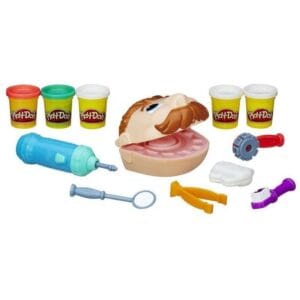 Massa de Modelar Hasbro Play-Doh Brincado de dentista B5520