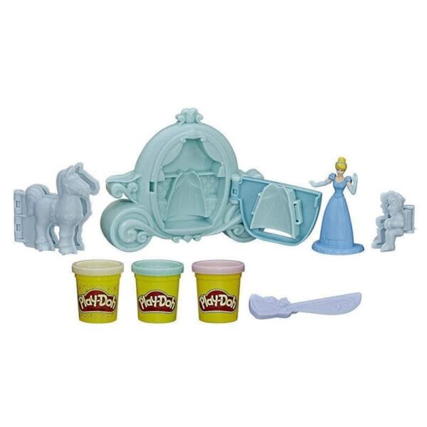 Massa de Modelar Hasbro Play-Doh C1045 Disney Carruagem Real