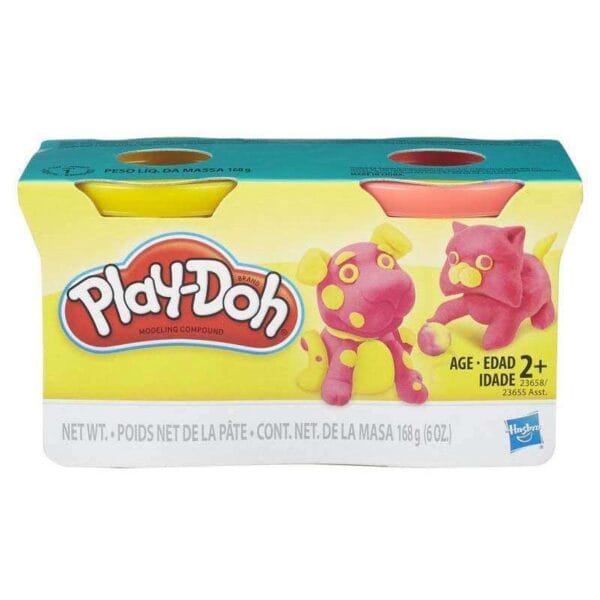 Massa de Modelar Hasbro Play-Doh Rosa/Amarelo 23658