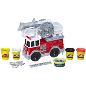 Massa de Modelar Hasbro Play-Doh Wheels Firetruck - E6103