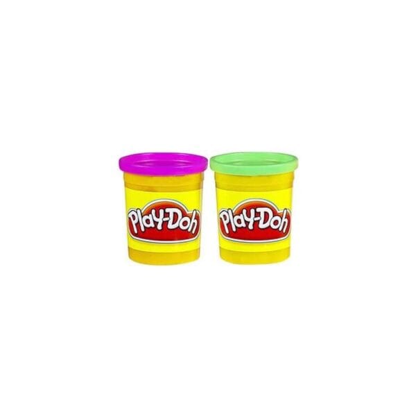 Massa de Modelar Hasbro Play-Don B8521 2 Pote Roxo-Verde