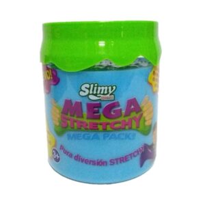 Massa de Modelar Slimy Mega Stretchy Mega Pack 33901  - Azul (1 Pote)
