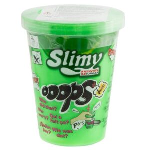 Massa de Modelar Slimy OOOPS 46085 - Verde (1 Pote)