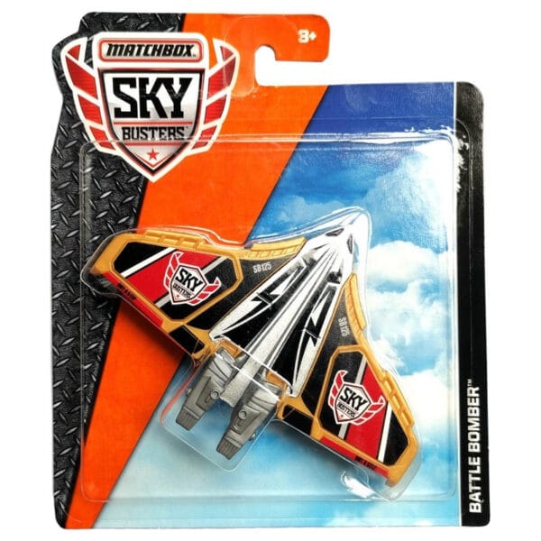 Matchbox Sky Busters Aviao Battle Bomber - FKV45