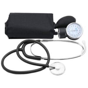 Medidor de Pressão More Fitness com Estetoscópio Rappaport MF-233 PLUS - Preto