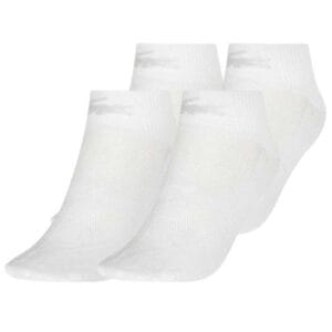 Meia Lacoste Sport Chaussettes RA4886 21 800 (2 Jogo: Branco)