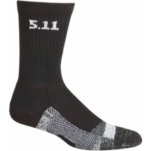 Meias 5.11 Tactical Level I 6" Sock 59047-019 Preto - L