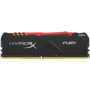Memória 32GB Kingston HyperX Fury DDR4 3466MHz CL17 - HX434C17FB3A/32 RGB Preto