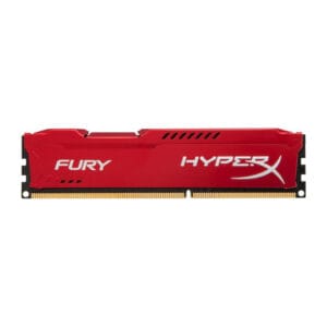 Memória 8GB Kingston DDR3 1600MHz CL10 HyperX Fury-HX316C10FR/8-Vermelho