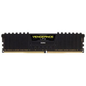 Memória Corsair 4GB 2400MHz DDR4 Vengeance LPX CMK4GX4M1A2400C14 Preto